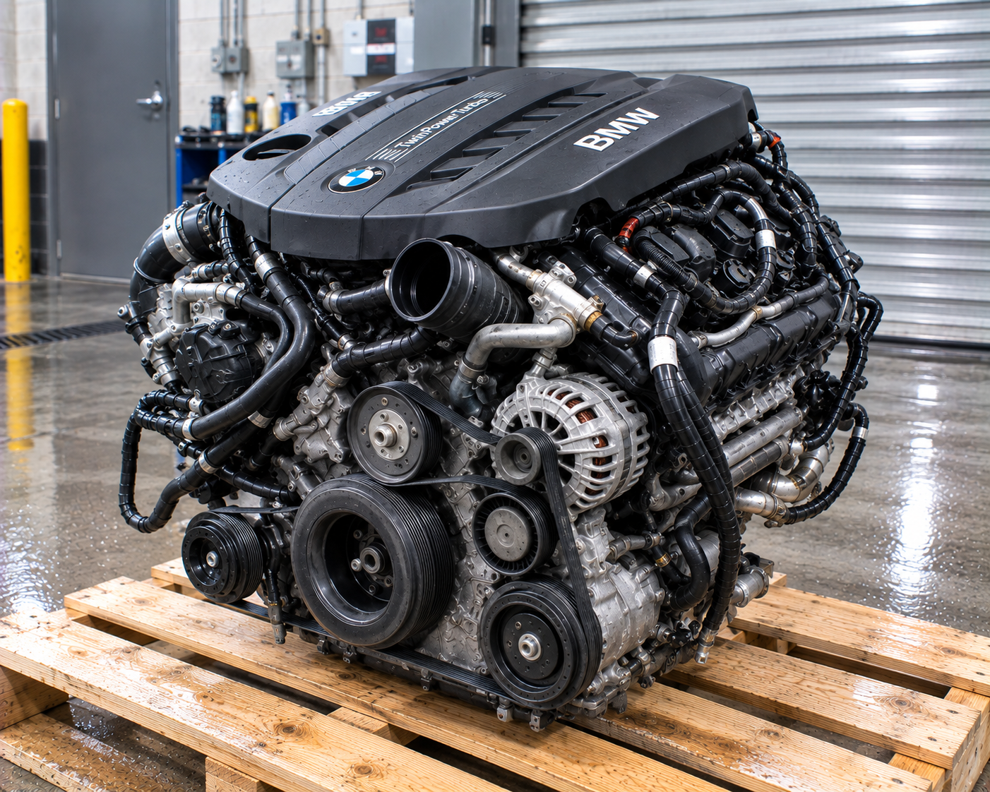 2018 BMW X5M Engine (4.4L, twin turbo)