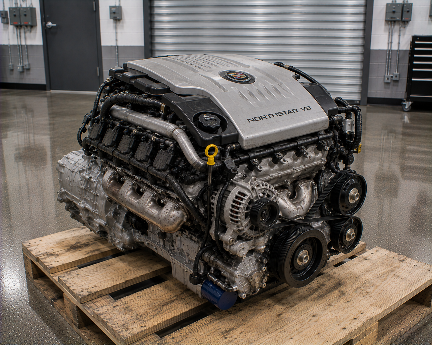 2007 Cadillac Cts Engine 6.0L VIN U 8Th Digit Opt Ls2