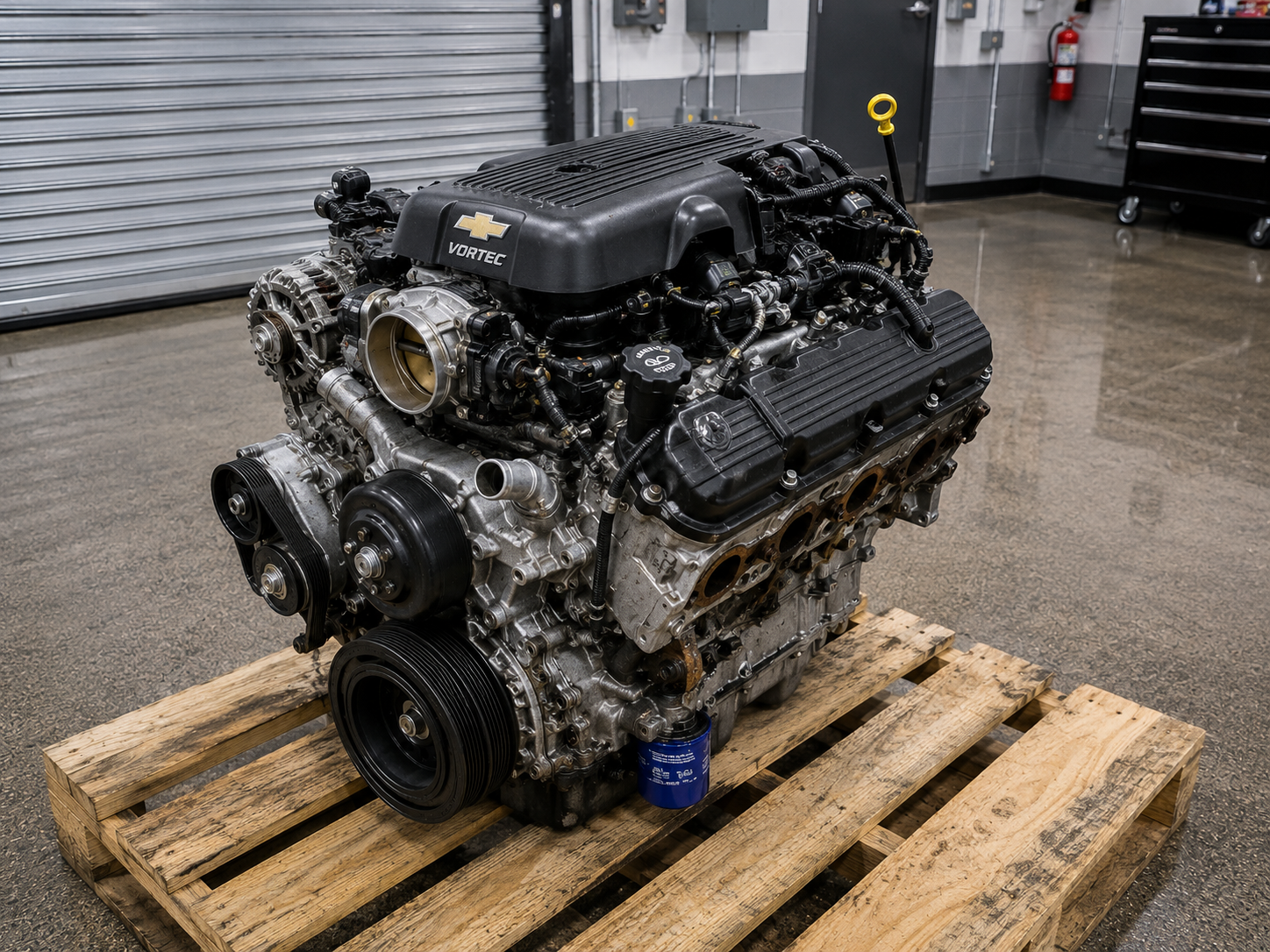 2010 Chevy Corvette Engine 6.2L, VIN R (8th digit, opt LS9)