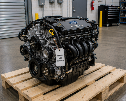 2019 Ford Fiesta Used Engine (1.6L), VIN X (8th digit, turbo)