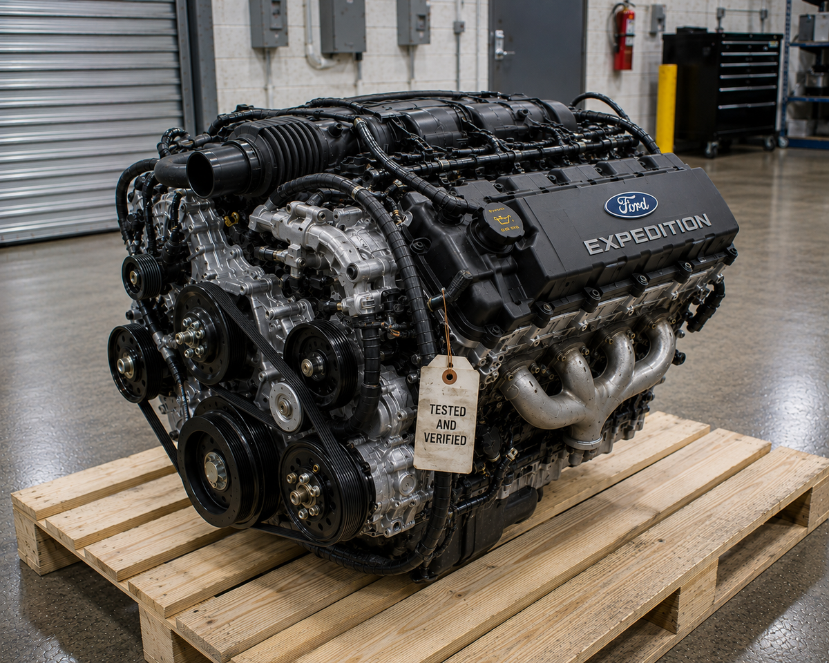 2017 Ford Expedition Used Engine (3.5L, VIN T, 8th digit, turbo)
