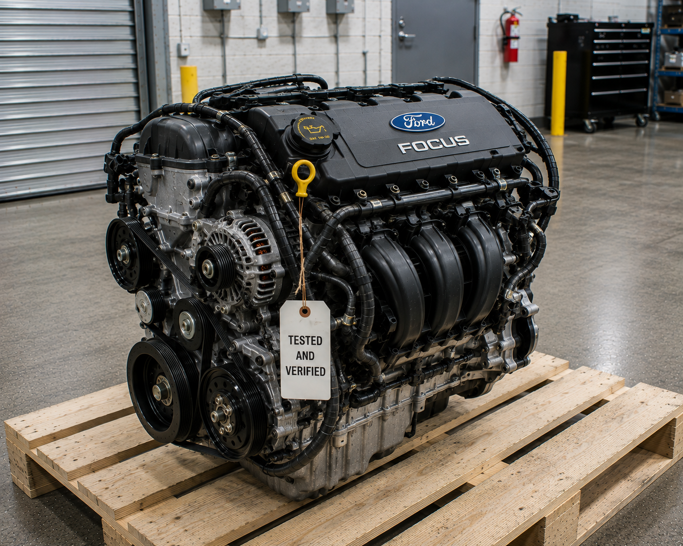 2017 Ford Focus Used Engine gasoline, 1.0L (VIN E, 8th digit, turbo), AT