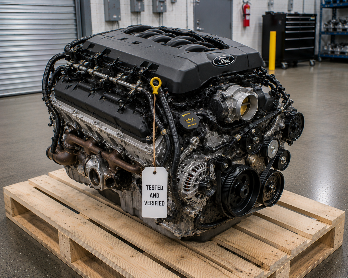2016 Ford Van E350 Engine 6.8L (VIN S, 8th digit), LPG