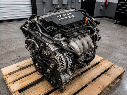 2020 Honda Pilot Used Engine (3.5L), VIN 5 (6th digit, FWD, AT), 6 speed (mechanical shifter)
