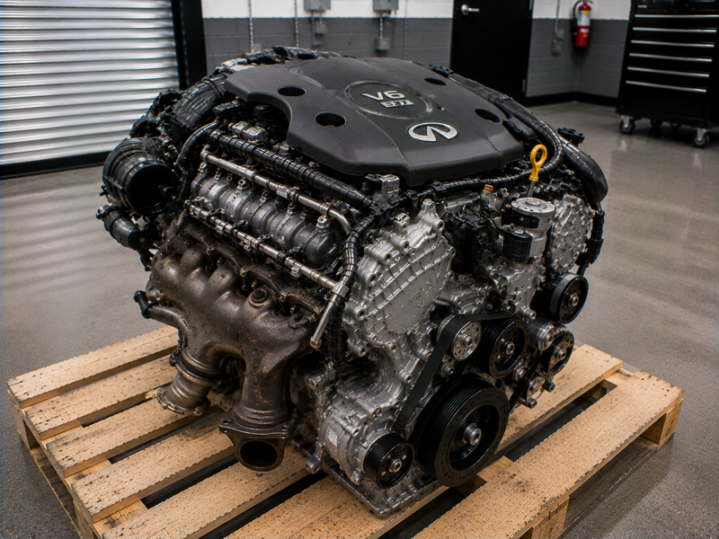 Used Engine 1995 Infiniti G20 2.0L VIN C 4Th Digit