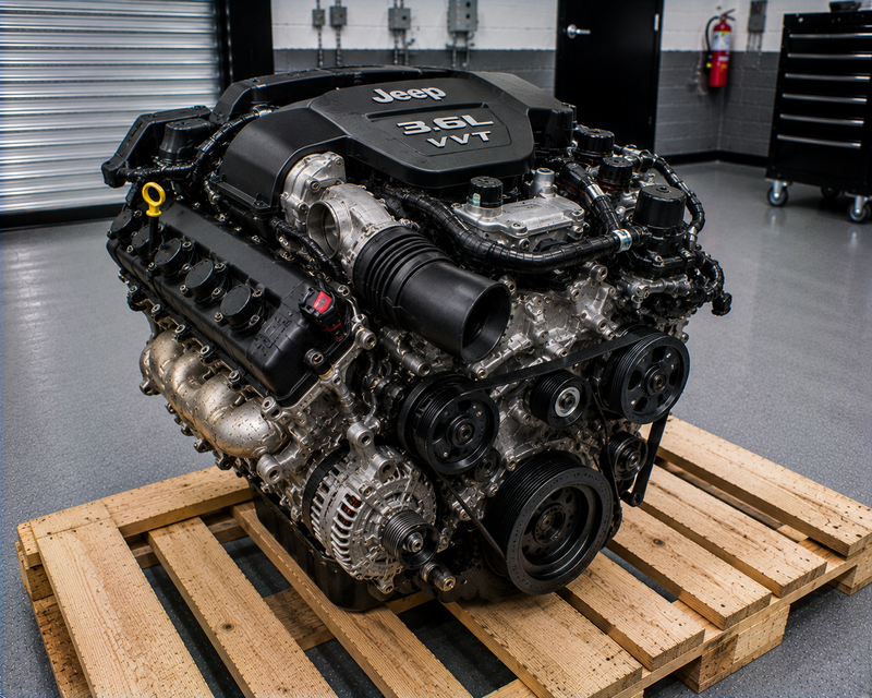 Used Engine 1995 Jeep Wrangler 6 242 4.0L VIN S 8Th Digit At