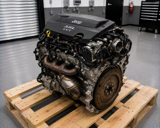 Used Engine 1995 Jeep Grand Cherokee 8 318 5.2L VIN Y 8Th Digit Egr Valve Hole