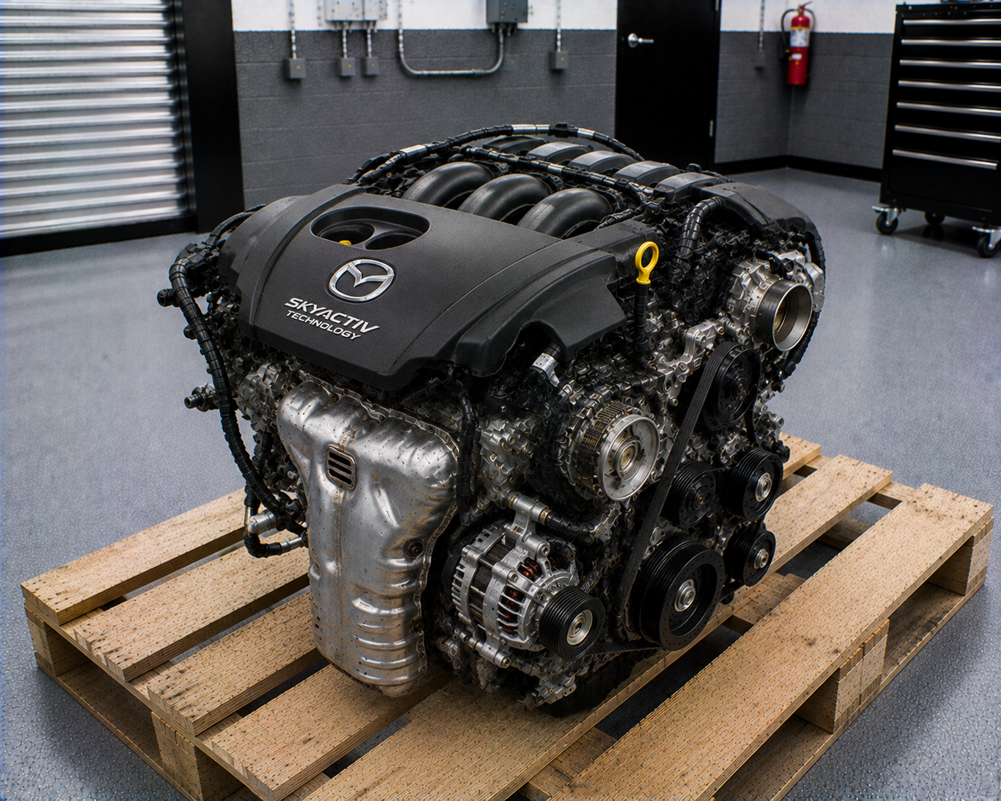 1995 Mazda Mx3 Engine 6 112 1.8L VIN 6 8Th Digit