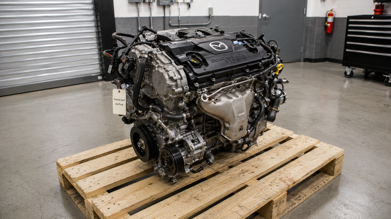 Used Engine 1996 Mazda Pickup B4000 6 245 4.0L VIN X 8Th Digit