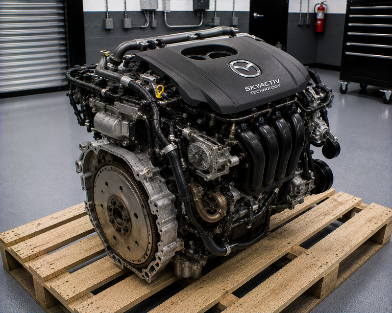 Used Engine 1996 Mazda Pickup B2300 4 140 2.3L VIN A 8Th Digit