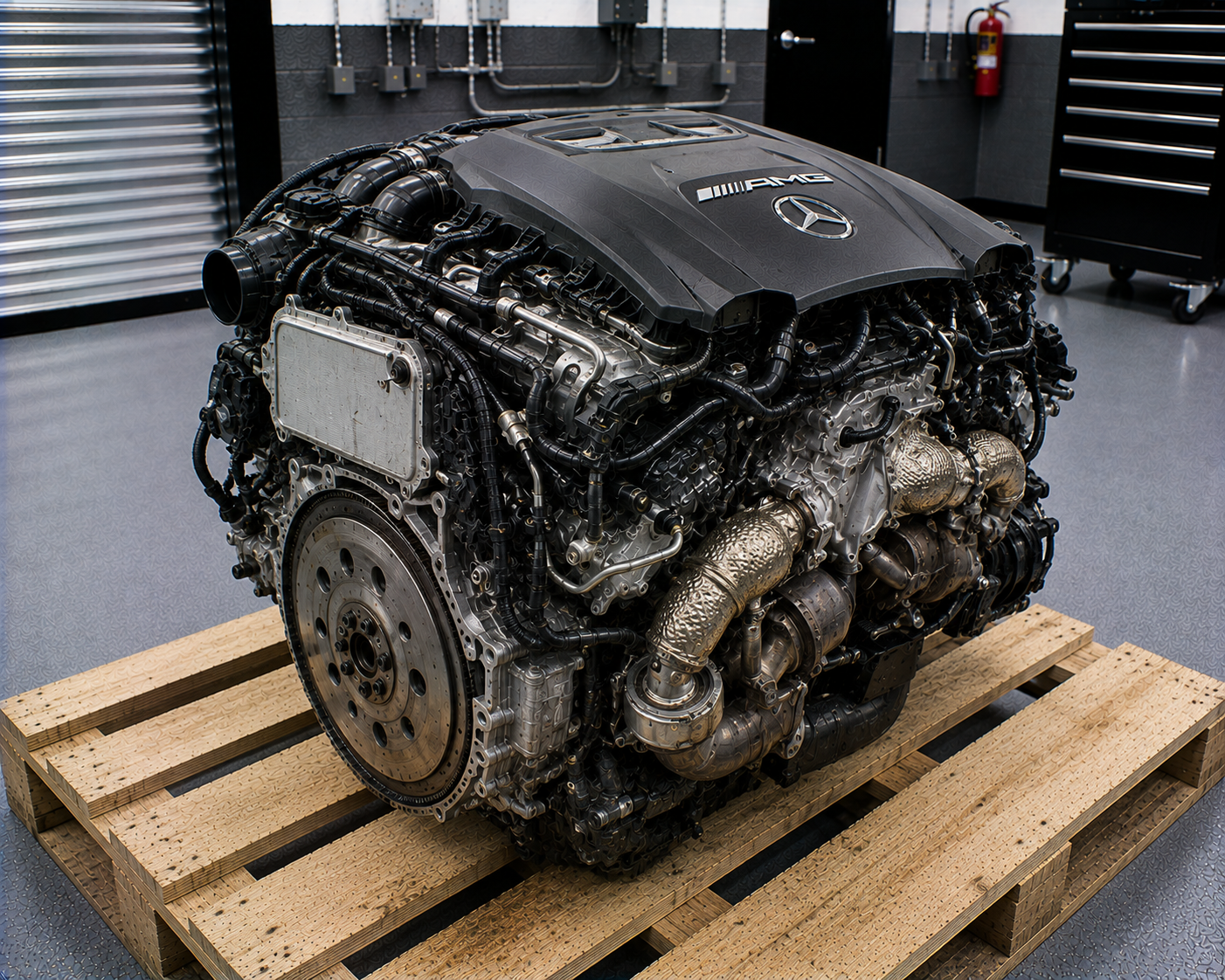 2003 Mercedes Sl Class Engine 220 Type S55
