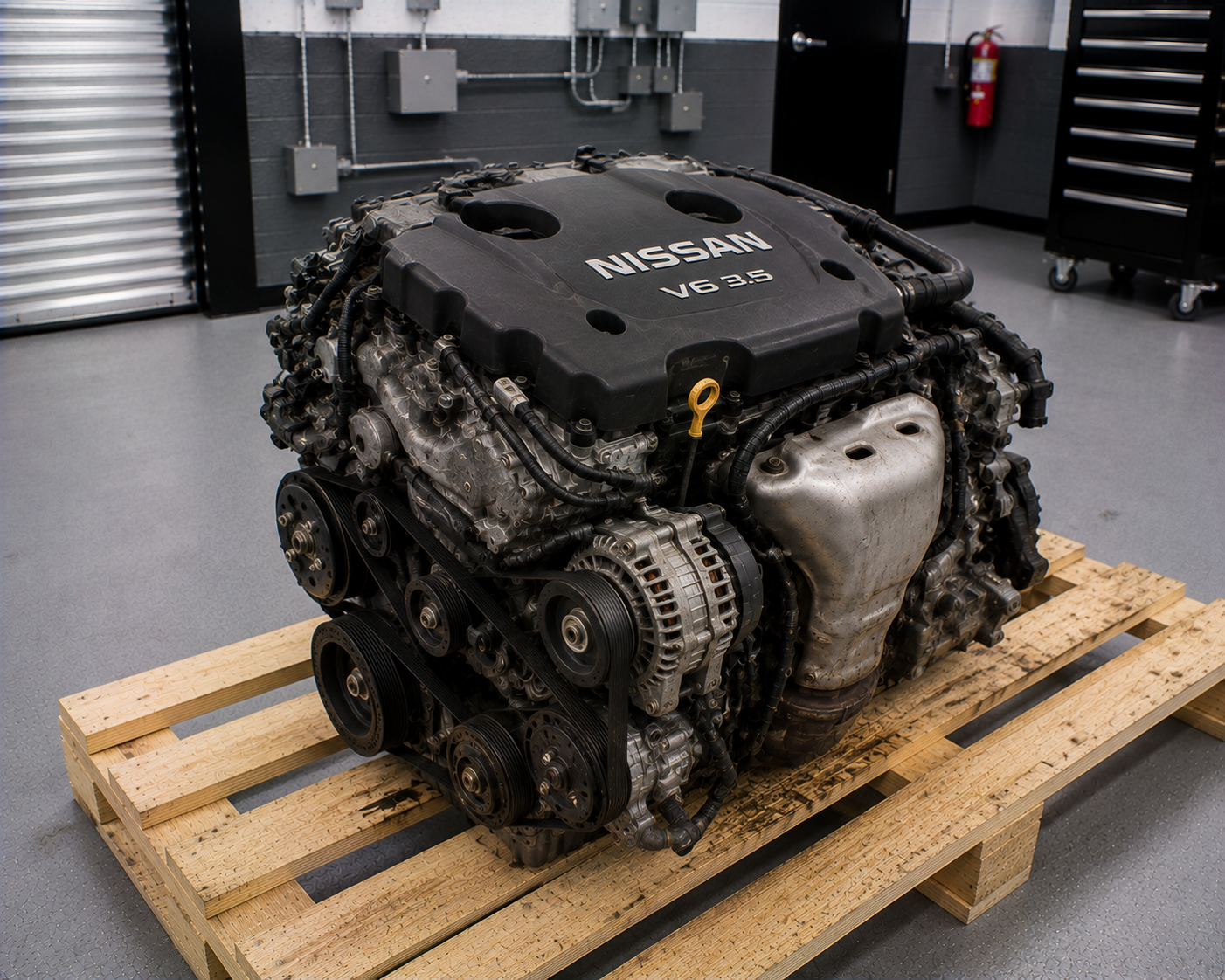 1993 Nissan Truck Engine 4 Cylinder Ka24E VIN S 4Th Digit From 7 92 Federal 4X2
