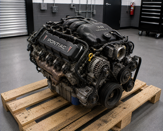 Used Engine 1996 Pontiac Bonneville 1980 Up 3.8L 6 231 Supercharged Option VIN 1 8Th Digit