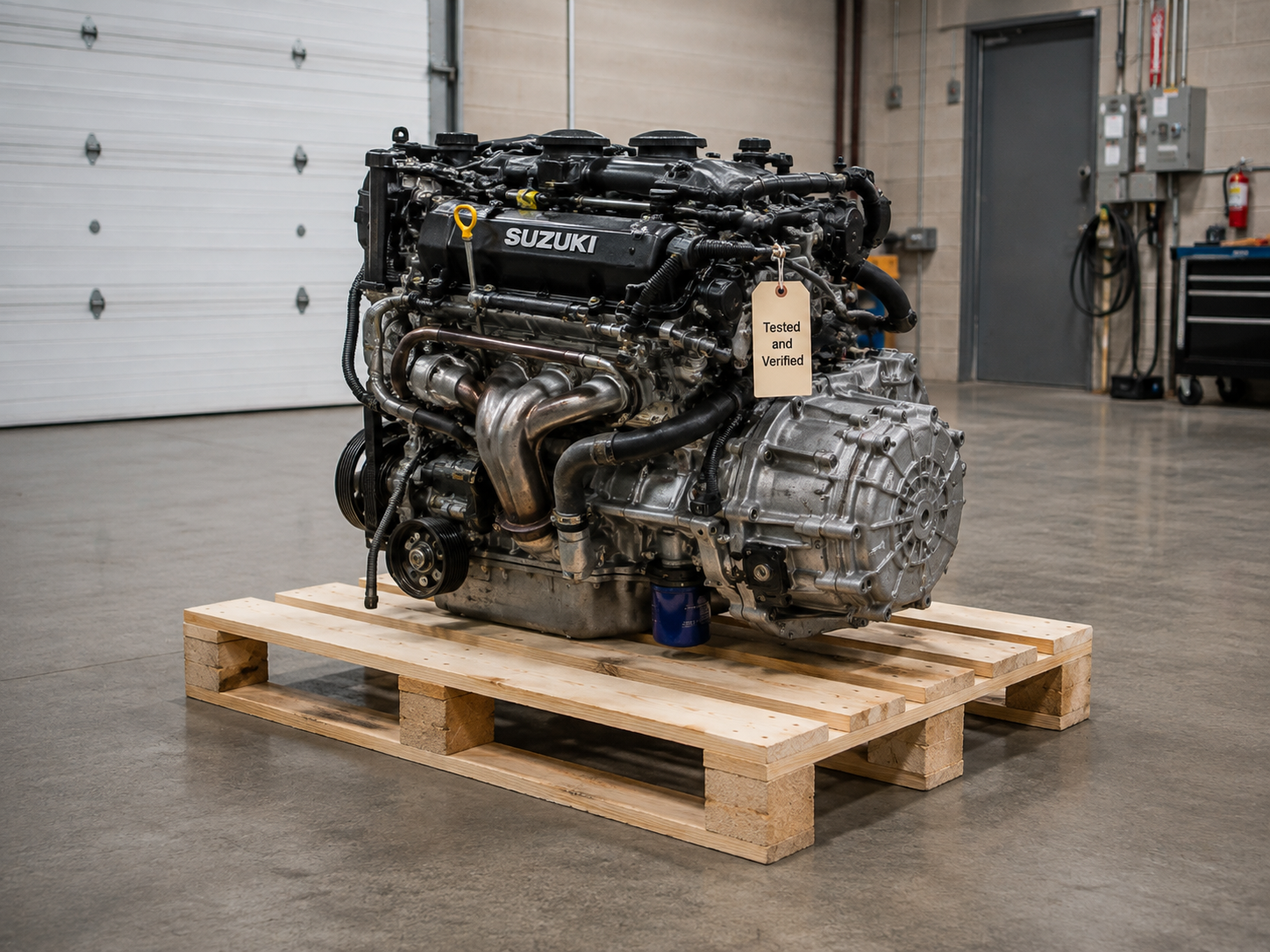 2004 Suzuki Vitara Engine 2.5L VIN 6 6Th Digit