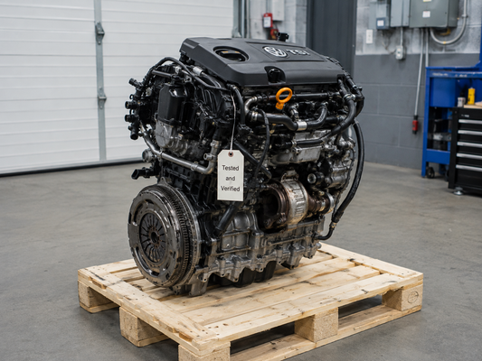 Used Engine 1995 Volkswagen Passat 4 Cylinder VIN C 5Th Digit 2.0L Gasoline