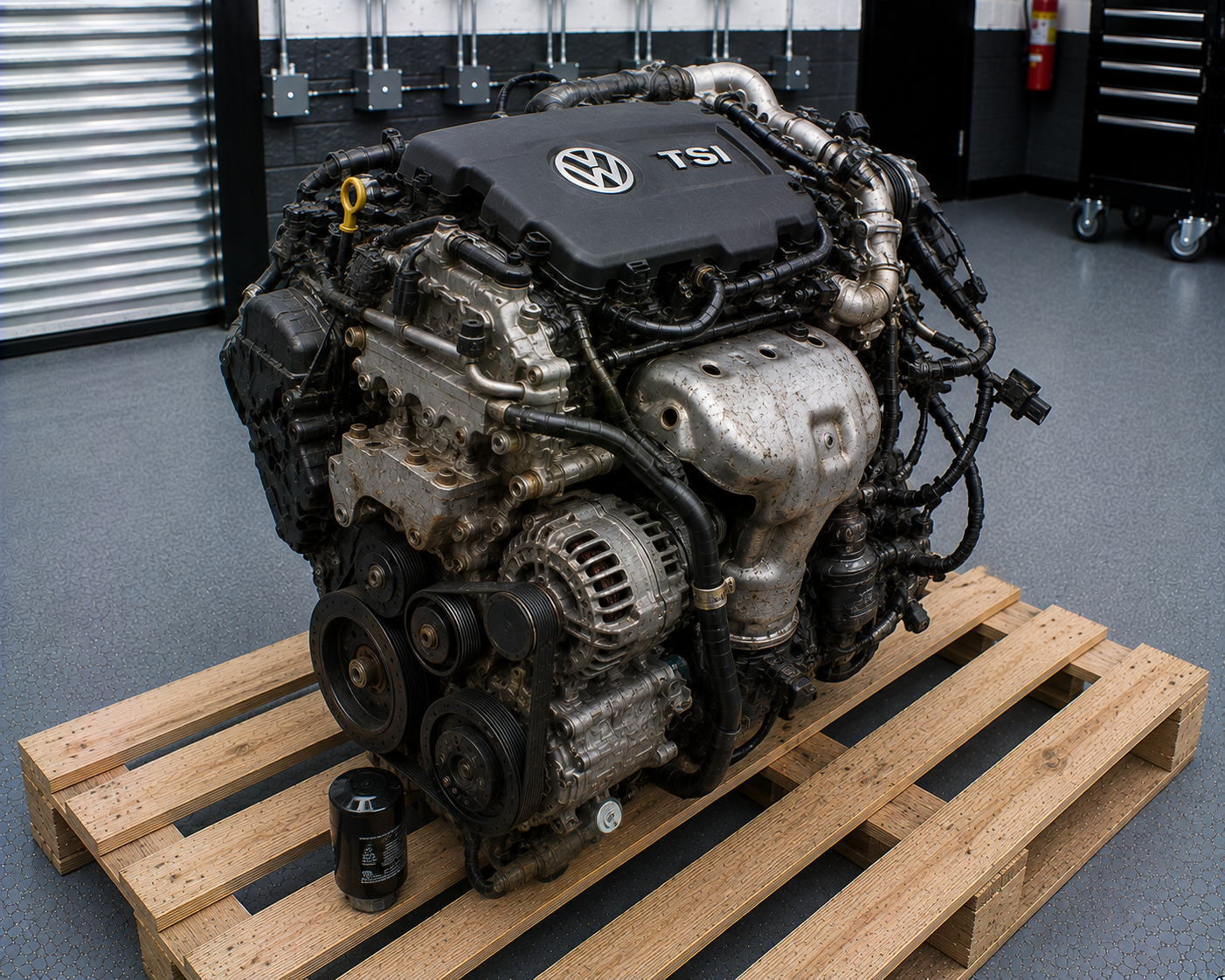 2017 Volkswagen Cabrio Engine Electric Motor