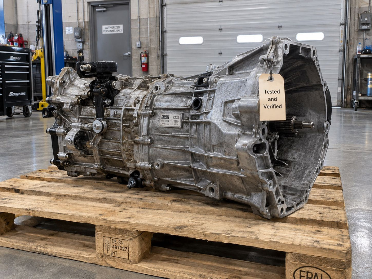2012 Fiat 500 Used Transmission MT, (2 Dr), Pop, Cpe (VIN A, 7th digit)