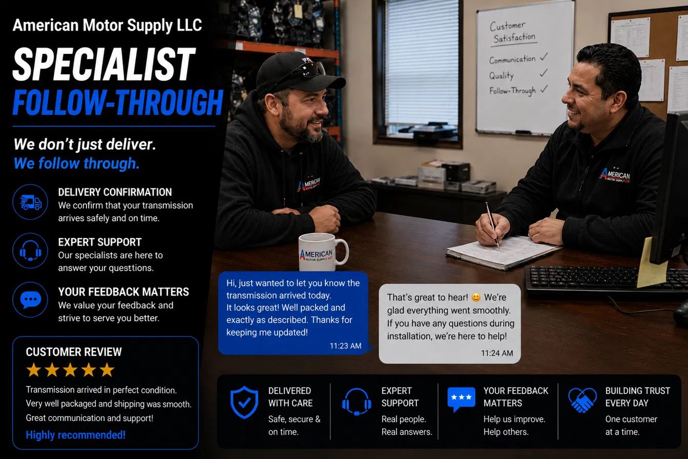 Specialists at their desk confirming a delivery with a customer and logging feedback